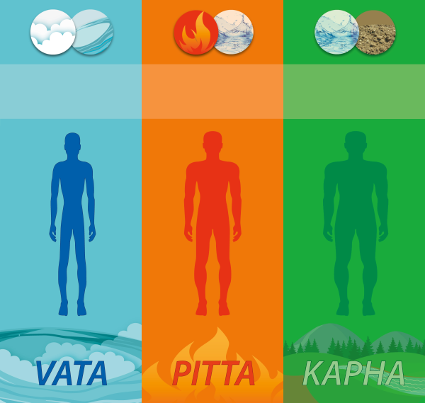 Les 3 doshas de l'ayurveda